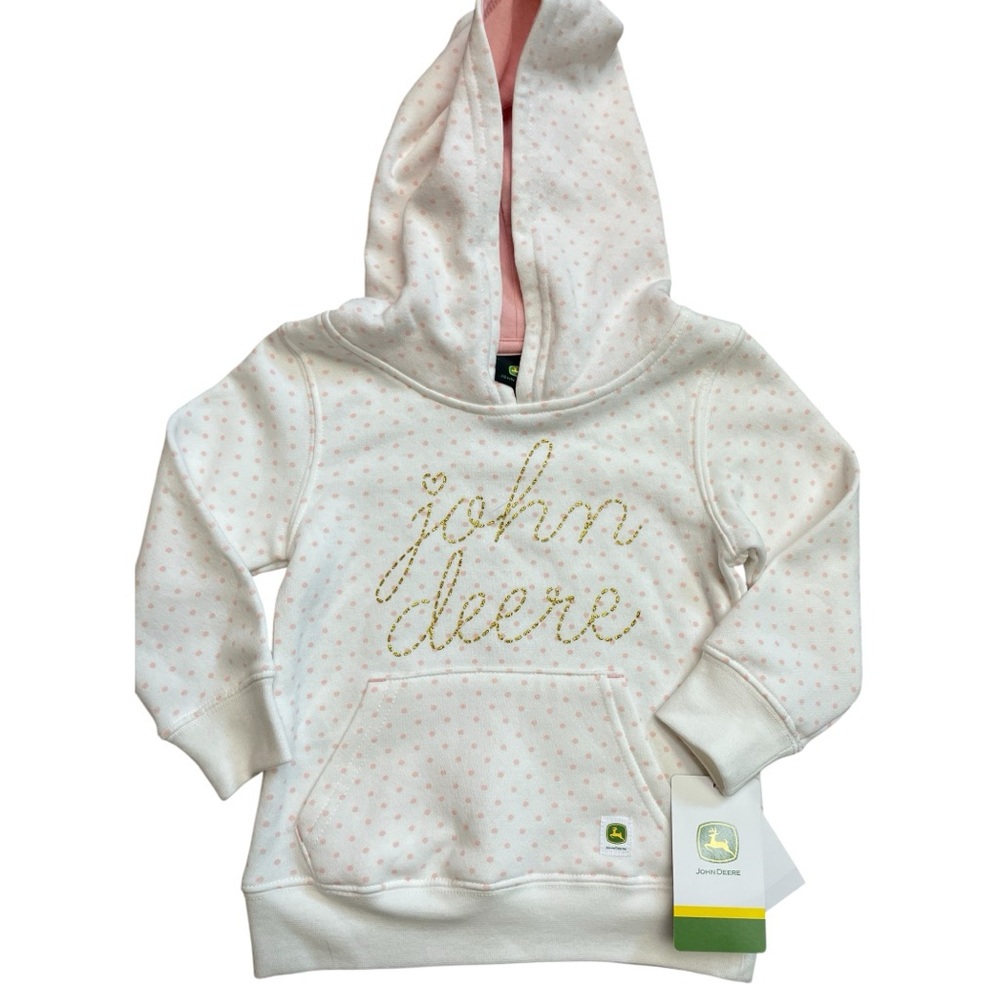 Baby Girl John Deere Hoodie NWT